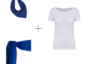 lot FEMME - foulard cinta BLEU