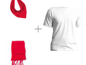 lot HOMME - foulard cinta ROUGE