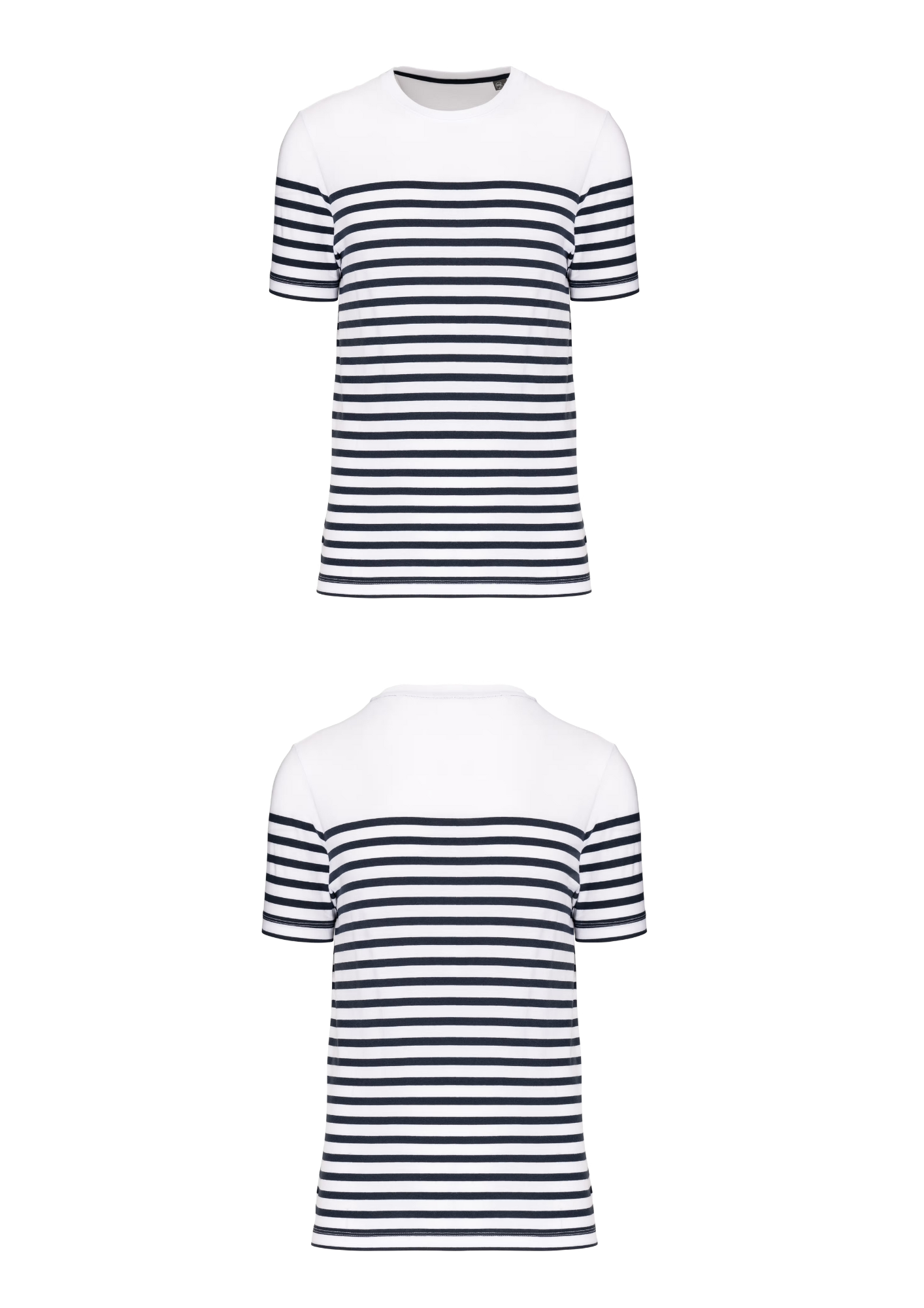 Marinière Feria Basique Homme - Bleu marine lot FEMME Feria - tshirt foulard ROUGE