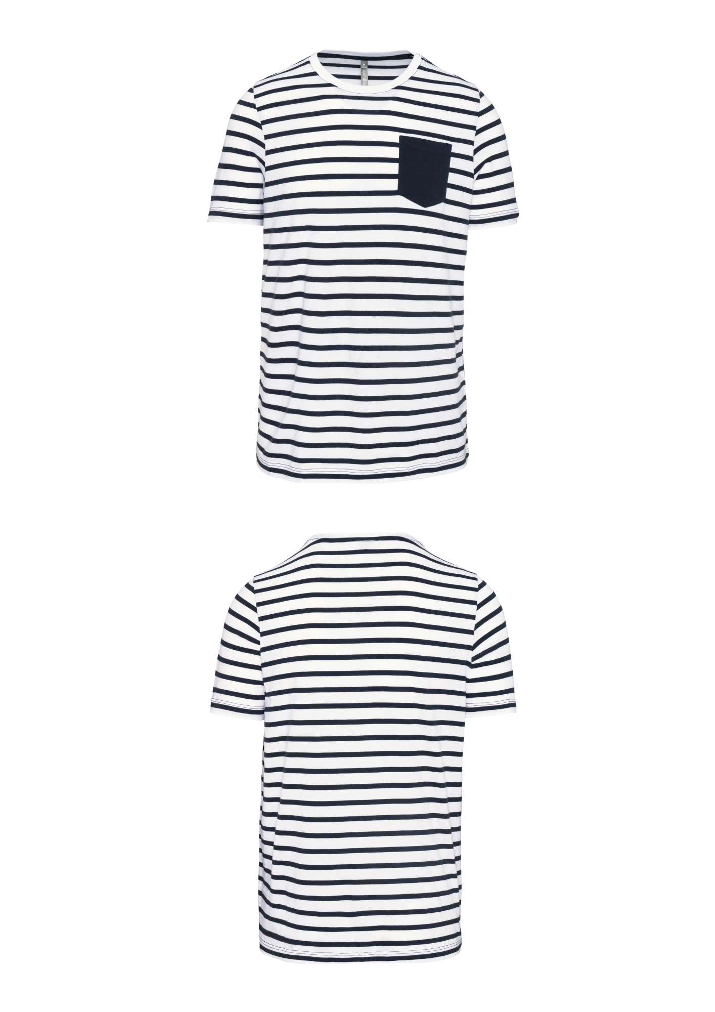 Marinière poche Feria Homme Bleue lot FERIA - tshirt foulard