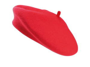 bérêt basque FERIA rouge