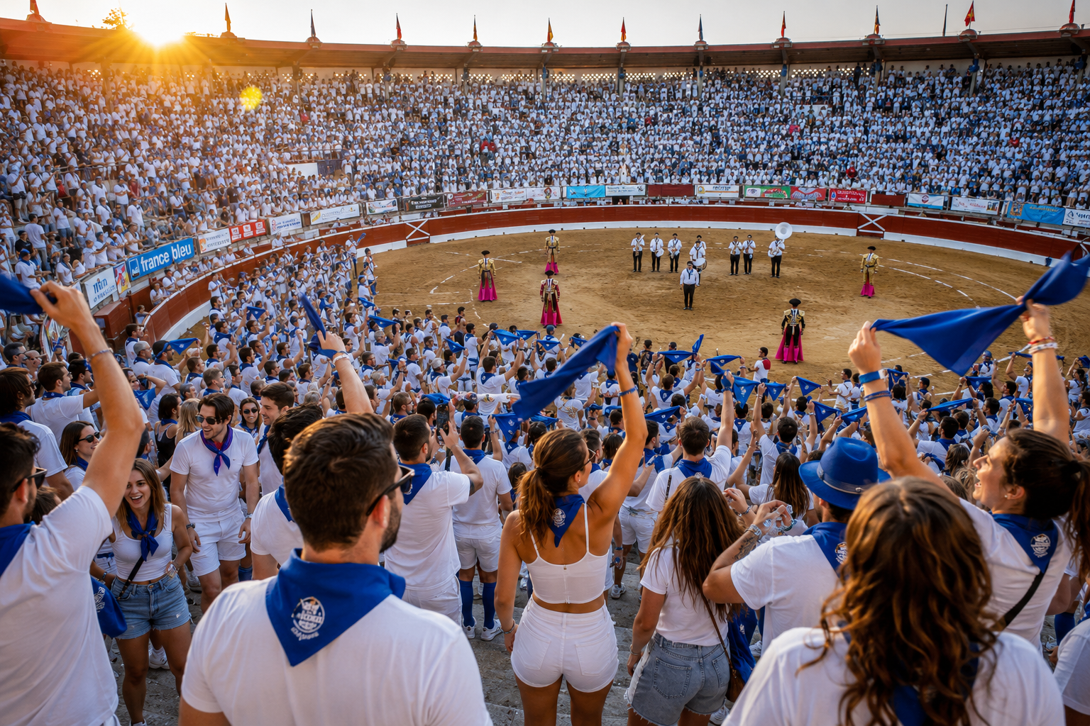 fête de mont de marsan madeleine arênes corrida feria
